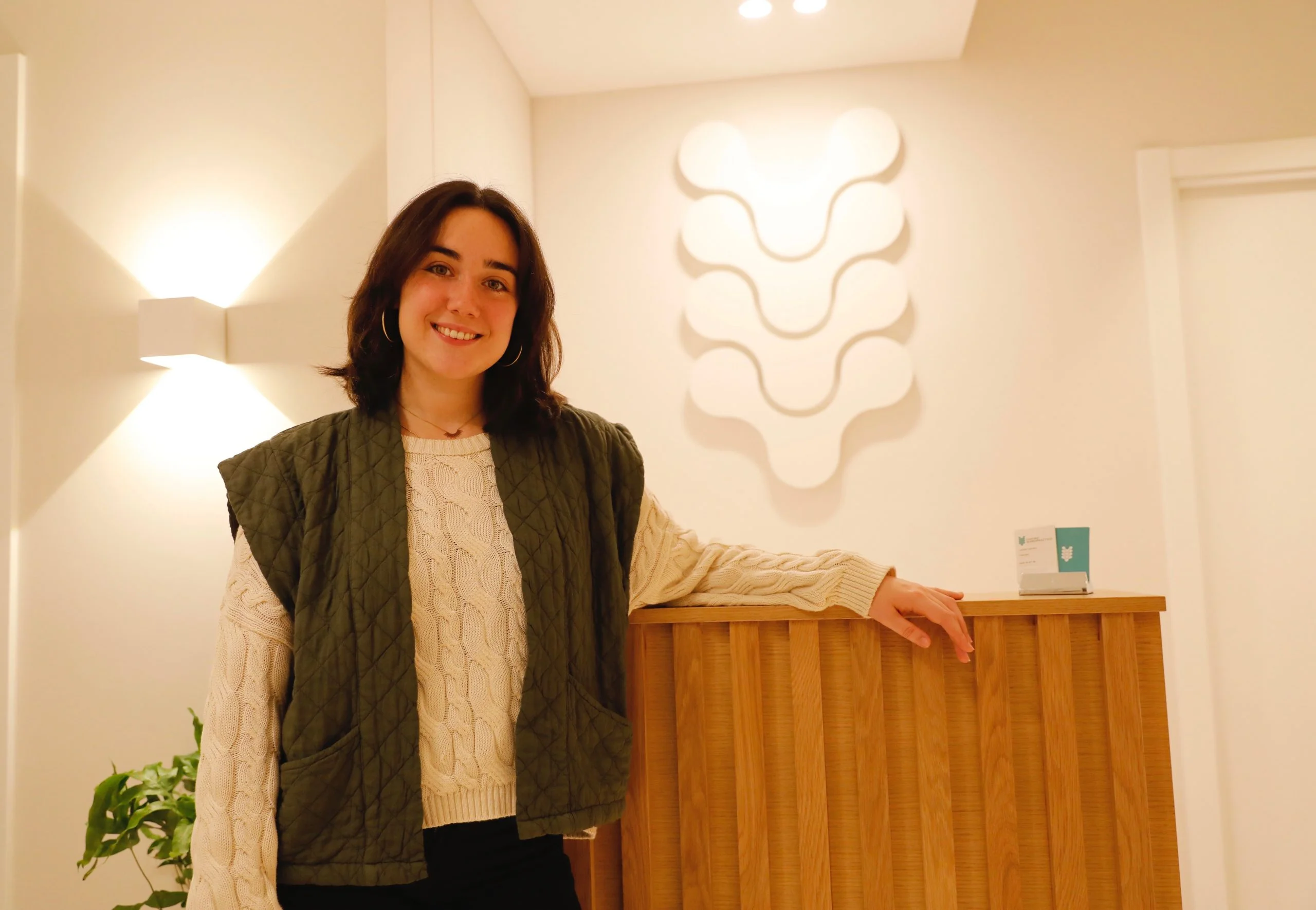 Elena Guisasola, Quiropráctica en Eibar